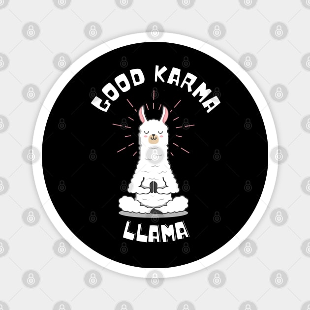 Good Karma Llama Magnet by Pet Station